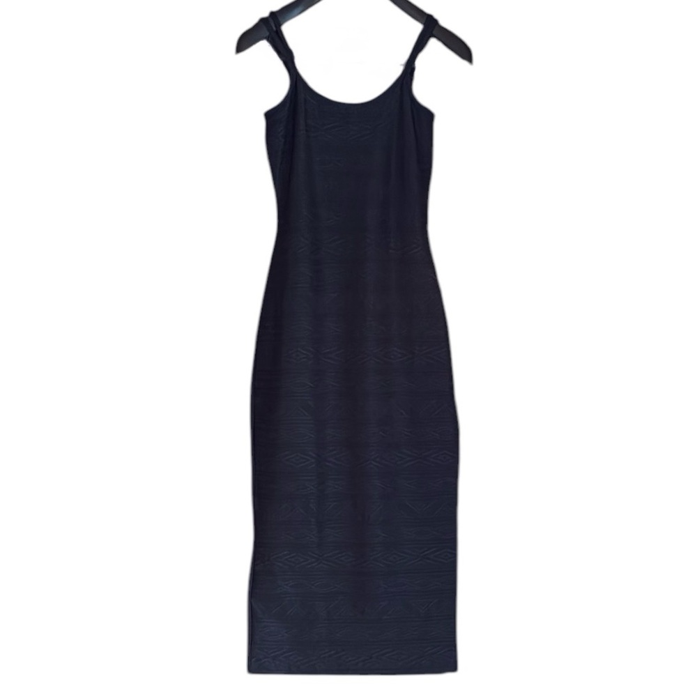 Shape FX Black Maxi Dress with Timeless Elegance 4P